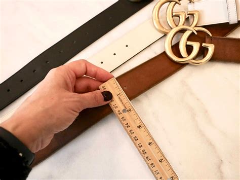 how many holes in a real gucci belt